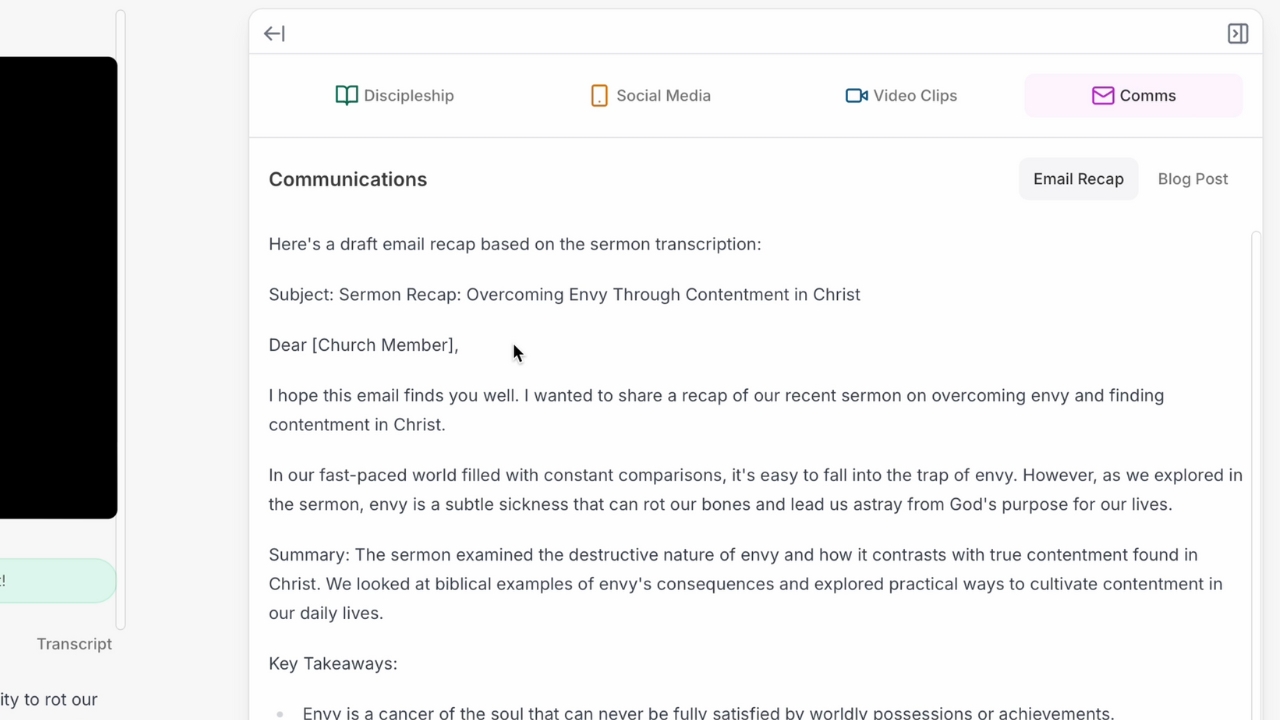 Pulpit AI Communnications