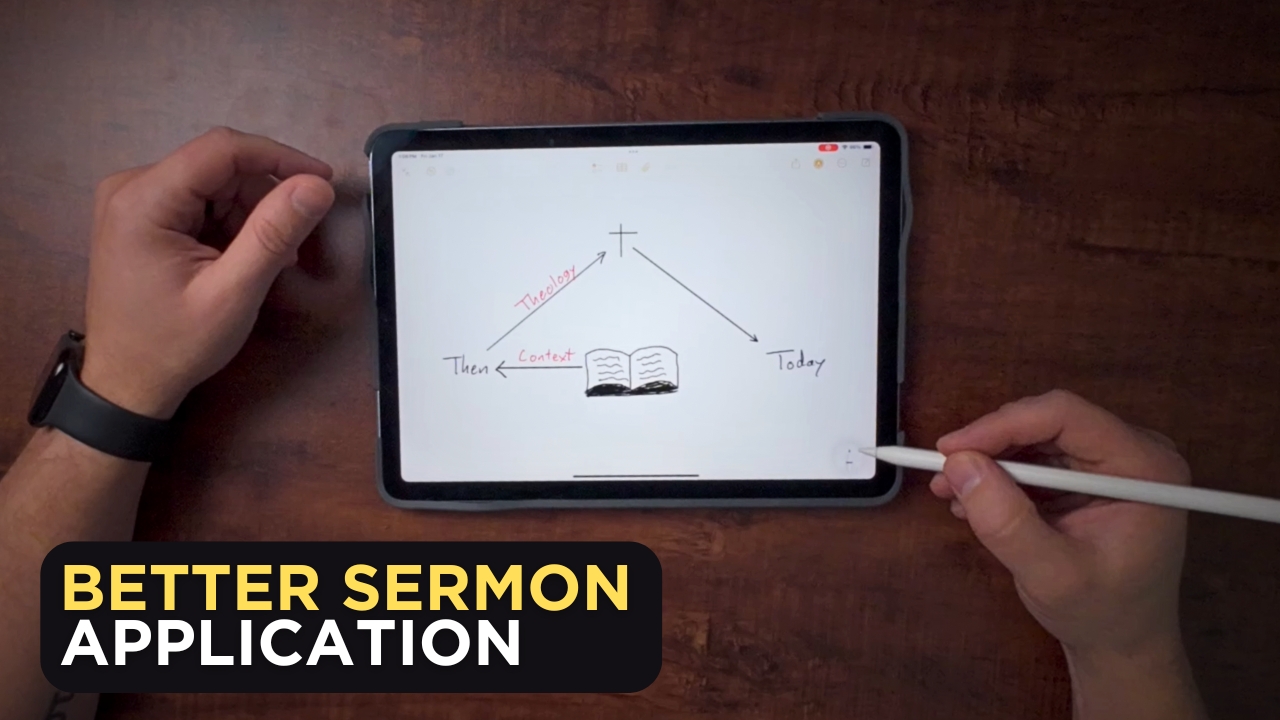 3 steps for better sermon application